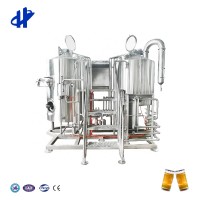 Mini Stainless Steel Microbrewery Equipment 500L Industrial Craft Beer Brewing Equipment for Brewpub