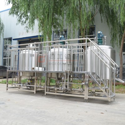 500L restaurant/brewpub used complete craft beer brewing equipment fermenting vessels