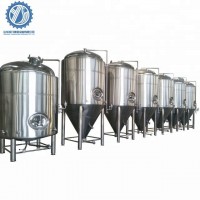 High quality jacketed fermenter and bright beer tanks