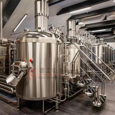 1200L Turnkey Customized microbrewery equipment sus304 Restaurant DEGONG Manufacturer