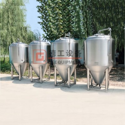 2000L Vertical isobaric insulated stainless steel beer fermenting vessels/beer fermenter